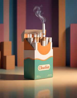 cardboard cigarette boxes